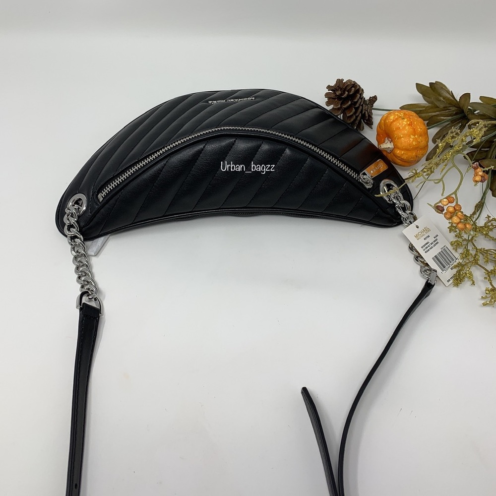 Michael Kors Peyton Large Chain Belt Bag - Picture 6 of 8